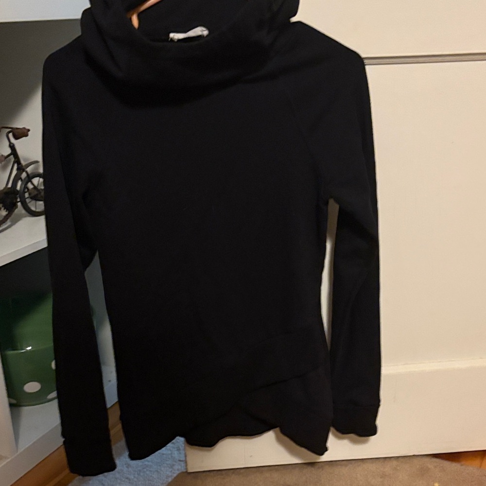 Stylish Black Cowl Neck Sweater